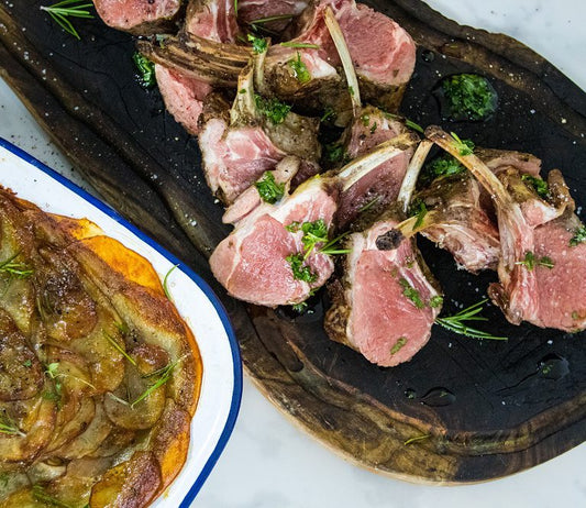 Mother’s Day Recipe: Lamb Rack and Hotpot Potatoes