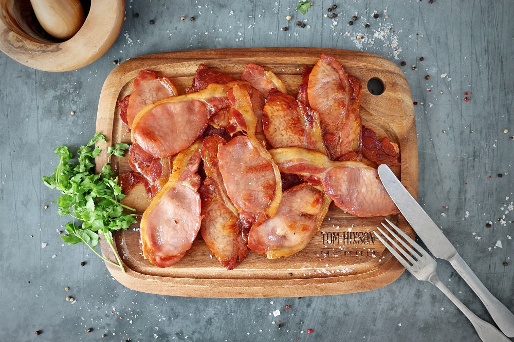 British Smoked Dry Cured Back Bacon