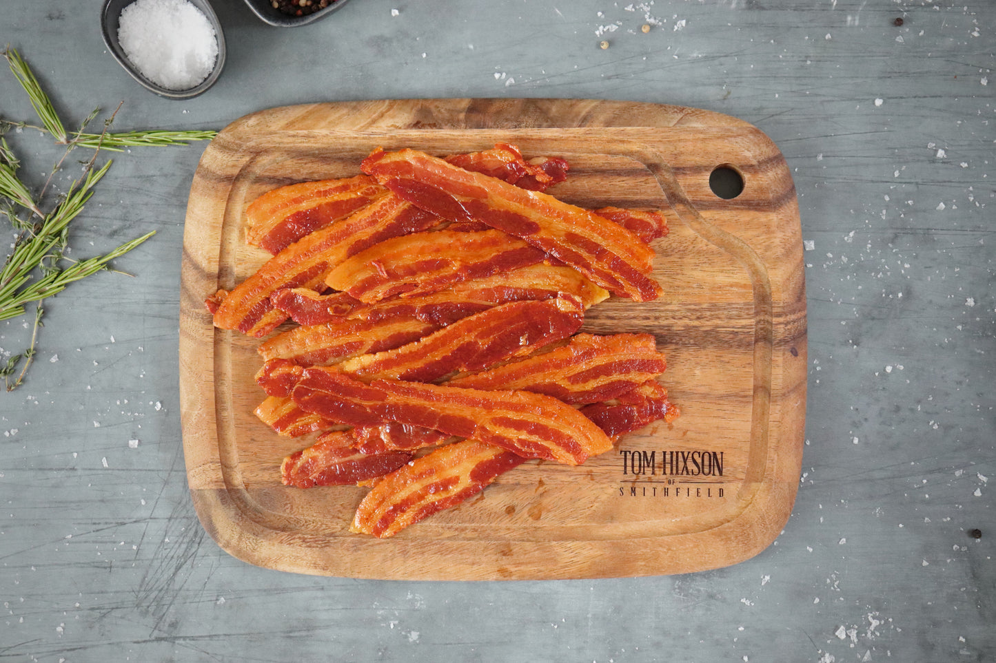 British Dry Cured Smoked Streaky Bacon