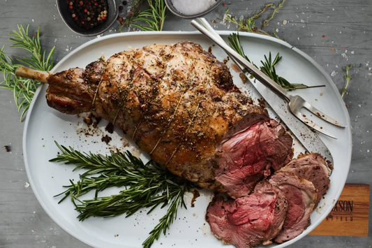 Garlic & Rosemary Lamb Leg