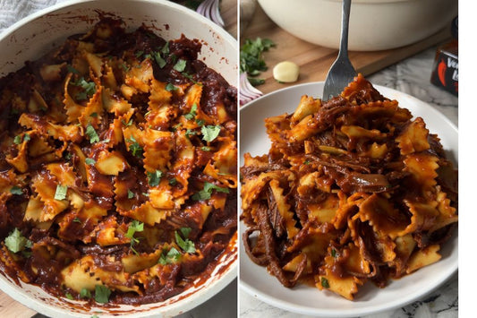 Chipotle Chilli Beef Pasta by Emma Wells