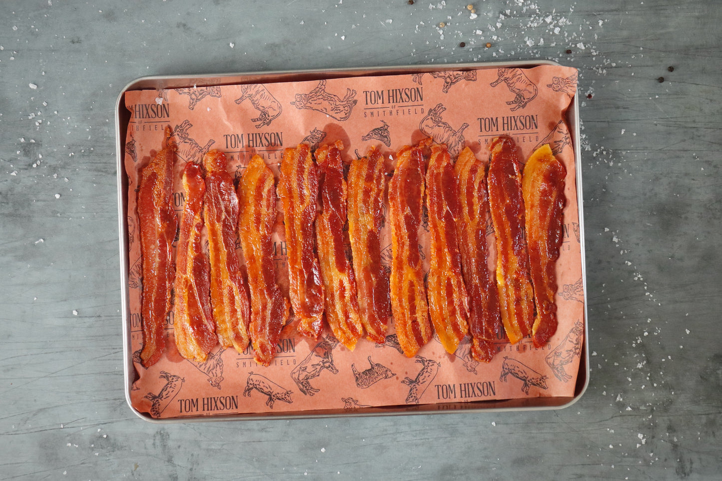 British Dry Cured Unsmoked Streaky Bacon