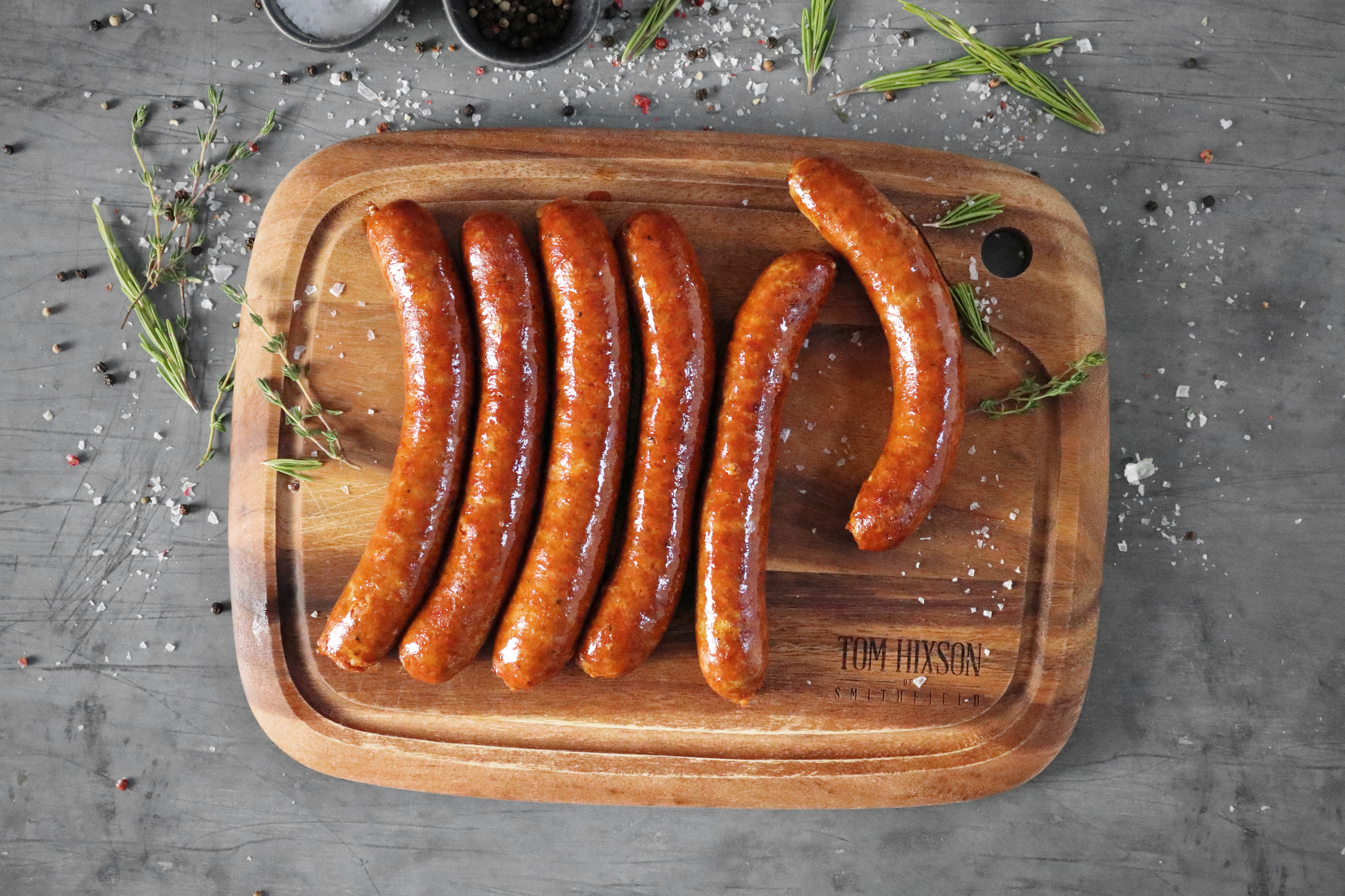 Spicy Hot Link Sausages