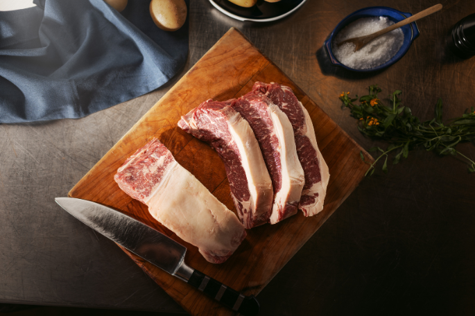 bone in sirloin ocean beef