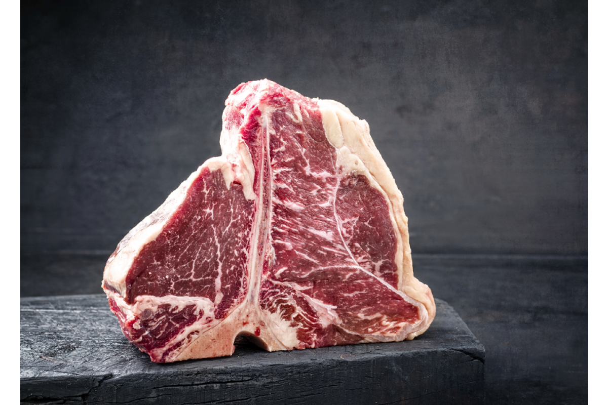 Halal Black Onyx Grain Fed T-Bone Steak